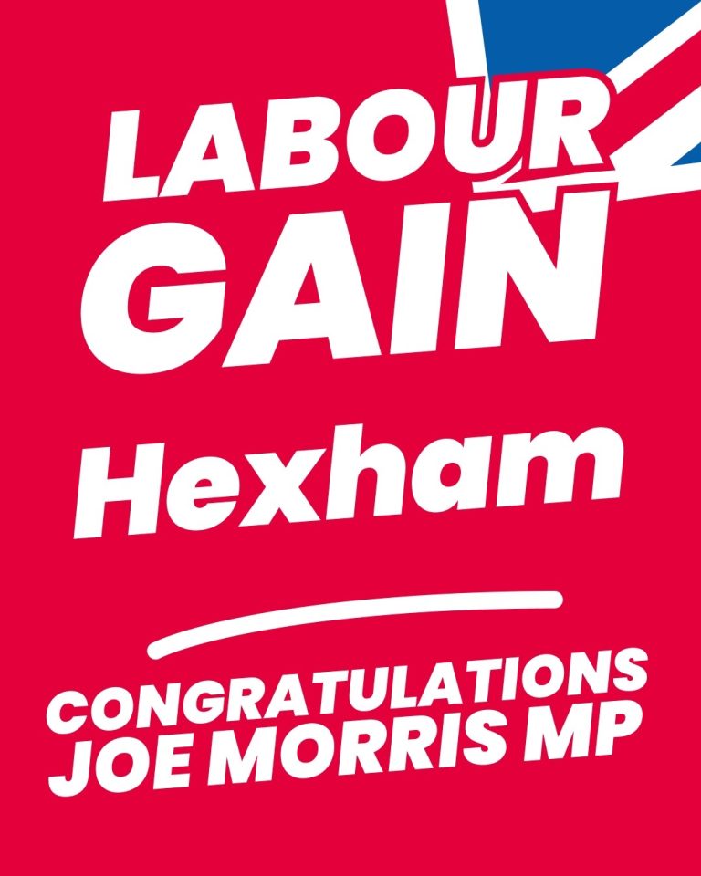 Labour wins in Hexham