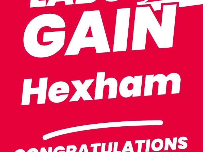 Labour win in Hexham!